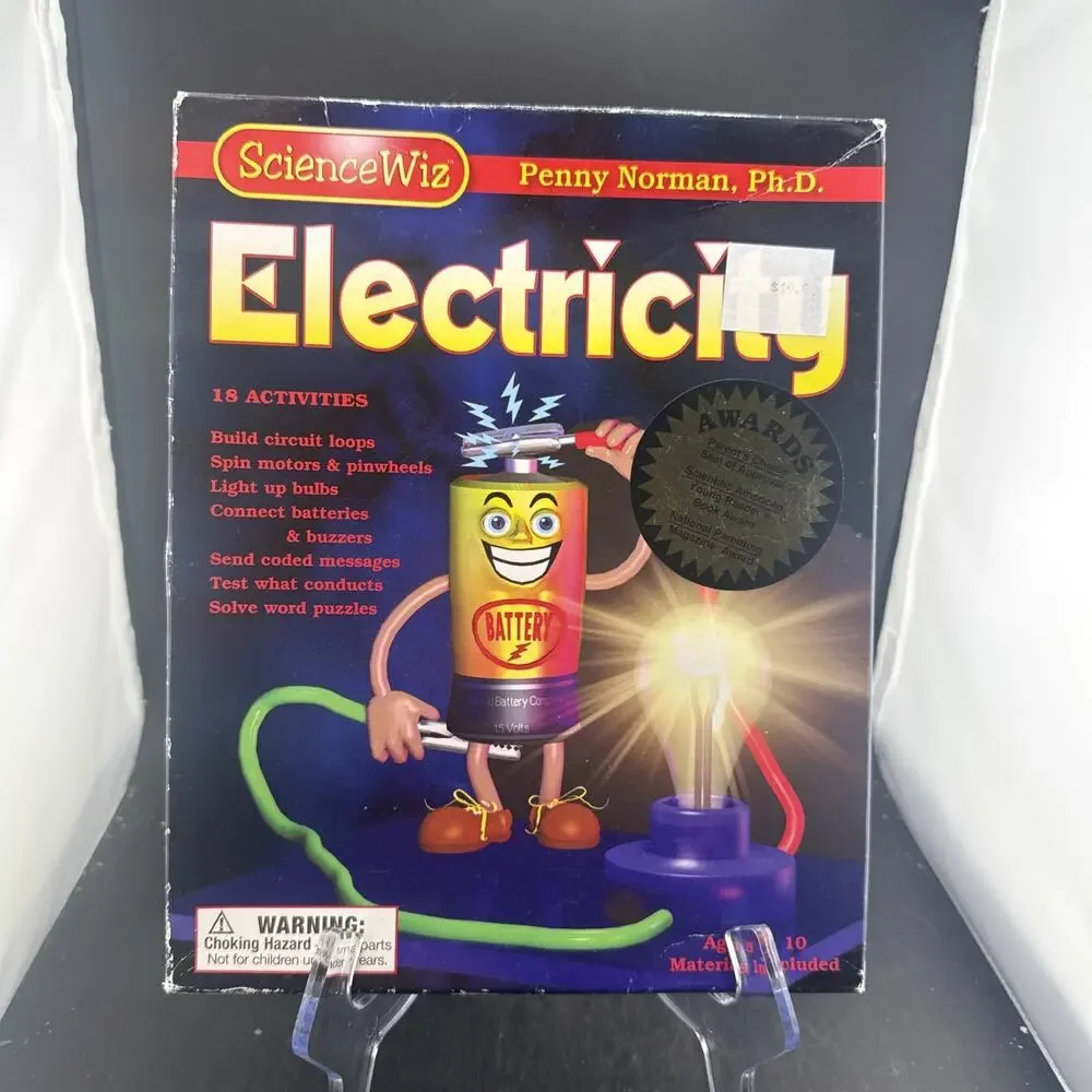 Science Wiz Electricity Kit STEM Learning Electrical Set NEW